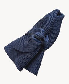 #Newans 【UVカット/洗える/折り畳み可能】ビッグリボンストローハット