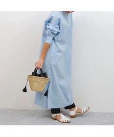 UNBILLION kakatoo ビジュー付きカゴバッグ