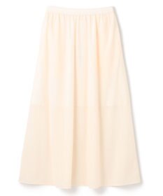 BEIGE， 【洗える/セットアップ対応】SPIGA / ギャザーロングフレアスカート