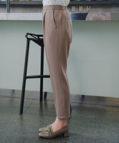 Tiaclasse 【ブラウス&パンツ2点セット】サイドプリーツブラウス×テーパードパンツ セットアップ