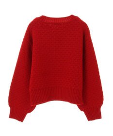 earth music&ecology ポコポコジャガードニットプルオーバー