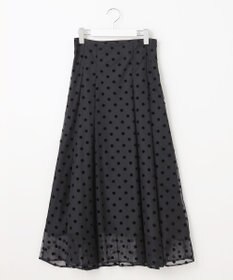 Feroux フロッキーチェック・ドット スカート