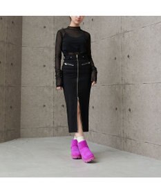 MODE ET JACOMO <carino>本革ムートンショートブーツ