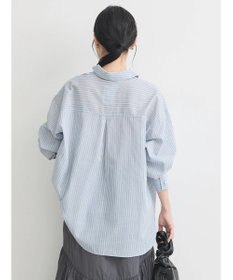 earth music&ecology パールボタンオーバーシャツ