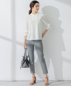 組曲 レースコンビタックディテール ブラウス