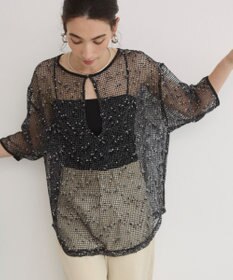 WEGO 【ANGIE VINTAGE】メッシュスキッパープルオーバー