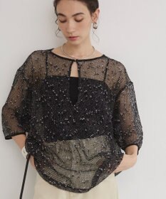 WEGO 【ANGIE VINTAGE】メッシュスキッパープルオーバー