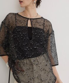 WEGO 【ANGIE VINTAGE】メッシュスキッパープルオーバー