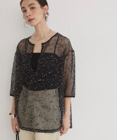 WEGO 【ANGIE VINTAGE】メッシュスキッパープルオーバー