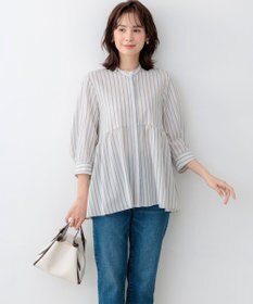 組曲 ニューリヨセルシャーティングペプラム ブラウス