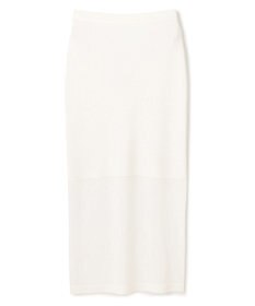 uncrave 【久慈暁子さん着用】シアーニット Iラインスカート