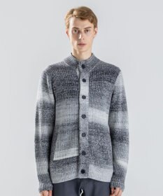 JOSEPH HOMME グラデーションメランジ　ニットカーディガン　