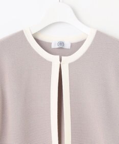 J.PRESS LADIES S 【WEB限定カラーあり・洗える】TRIM RAYON STRETCH カーディガン