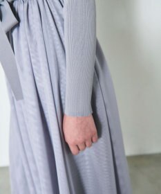 GRACE CONTINENTAL チュールコンビニットワンピース