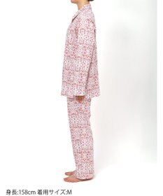 WACOAL ワコール_リラックス＆スリープ パジャマ 綿100%(本体) あったか 長袖 長ズボン ミントン レディース NDW459 /ワコール