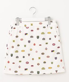 23区GOLF 【WOMEN】【吸水速乾】ステッカープリント スカート