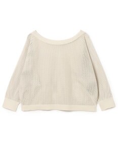 Chacott Chacott BALANCE【ノーソイングニット】７分袖メッシュニットＴシャツ