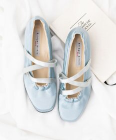 Bridget Birkin ＜3E＞【Bridget Birkin Walk】サテンギャザーウォーキングパンプス