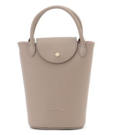 TOCCA 【八木アリサさん着用】PETAL SILHOUETTE LEATHER POCHETTE ポシェット