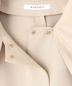 #Newans 【洗濯機可】ビックリボンパウダリーブラウス