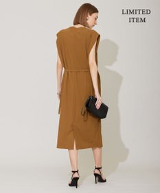 ICB 【接触冷感・UVカット・速乾・洗える】マットスキューバ ストレートワンピース