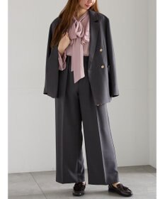 Te chichi ボウタイチュニックフリルブラウス《2025Autumn catalog vol.2 item》