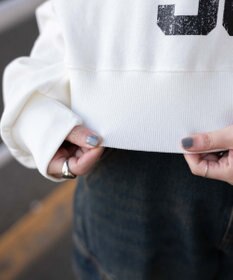 WEGO オフショルショートスウェット