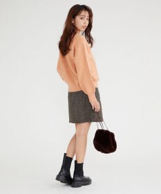 Feroux 【洗える】クルーネックニット プルオーバー