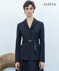 23区 【エステータ】CANONICO カバートクロス ジャケット