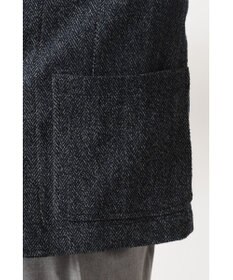 DAKS 軽量ヘリンボーン カジュアルテーラードブレザー