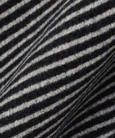 ICB ミルドウール ストライプ柄ニットスカート