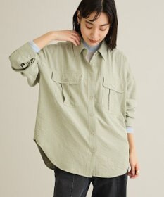 CRAFT STANDARD BOUTIQUE とろみワークシャツ