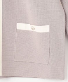 J.PRESS LADIES S 【WEB限定カラーあり・洗える】TRIM RAYON STRETCH カーディガン