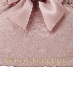 Maison de FLEUR イースターローズリボン2Wayトートバッグ