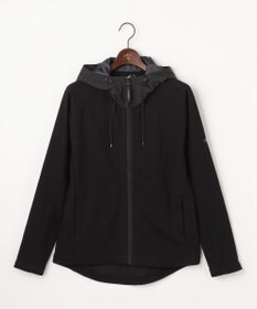 JOSEPH ABBOUD MOUNTAIN 【異素材コンビネーション】グリットワッフルアクティブパーカー