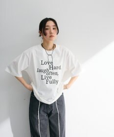 Green Parks ・ＥＬＥＮＣＡＲＥ　ＤＵＥ　ロゴｐｔ　６分袖ＴＥＥ