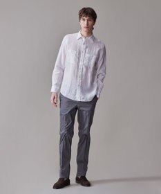 J.PRESS MEN 【洗える】リネントロピカル シャツ / レギュラー