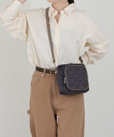 russet 【2025AW新作】キルティングスクエアショルダーバッグ(SF-257)