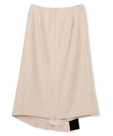 BEIGE， CHESTNUT / デザインスカート