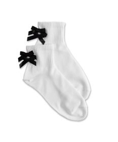 WEGO Wリボンアンクルソックス
