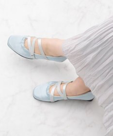 Bridget Birkin ＜3E＞【Bridget Birkin Walk】サテンギャザーウォーキングパンプス