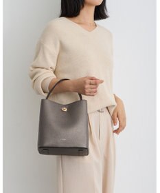 MioFIRANO ツイストロックボックスハンドバッグ 3WAY　FIRANO フィラノ