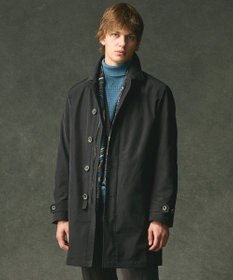 JOSEPH ABBOUD 【ストレッチ/パウダータッチ/JAPANファブリック】アーティローザストレッチ コート ブラック系