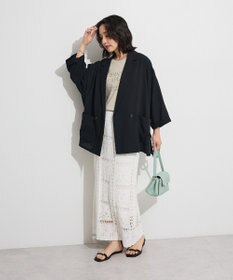 Green Parks クロシェニットスカート