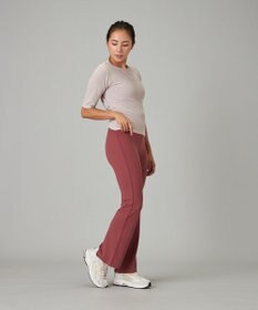 Chacott シアーワッフルハーフスリーブTシャツ