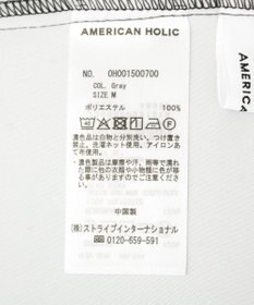 AMERICAN HOLIC サイドシャーリングVネックドットキャミワンピース