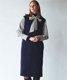 組曲 S 【パール釦付き】 ウールライクジャンパースカート