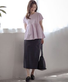 組曲 ツイルジャージーティアード カットソー