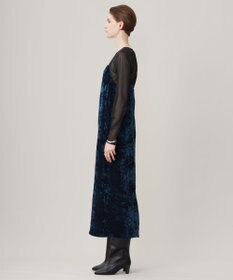 ICB L 【洗える】 マットトリコットチュール シアーカットソー