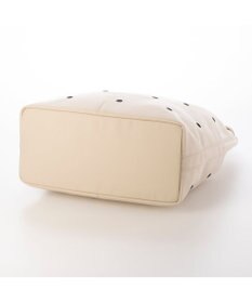 UNBILLION カシュカシュ cachecache / 三つ編みハンドルドット刺繍トート